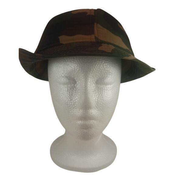 Vintage YR Headwear M81 Woodland Camouflage Fitted Patrol Cap - Picture 2 of 8